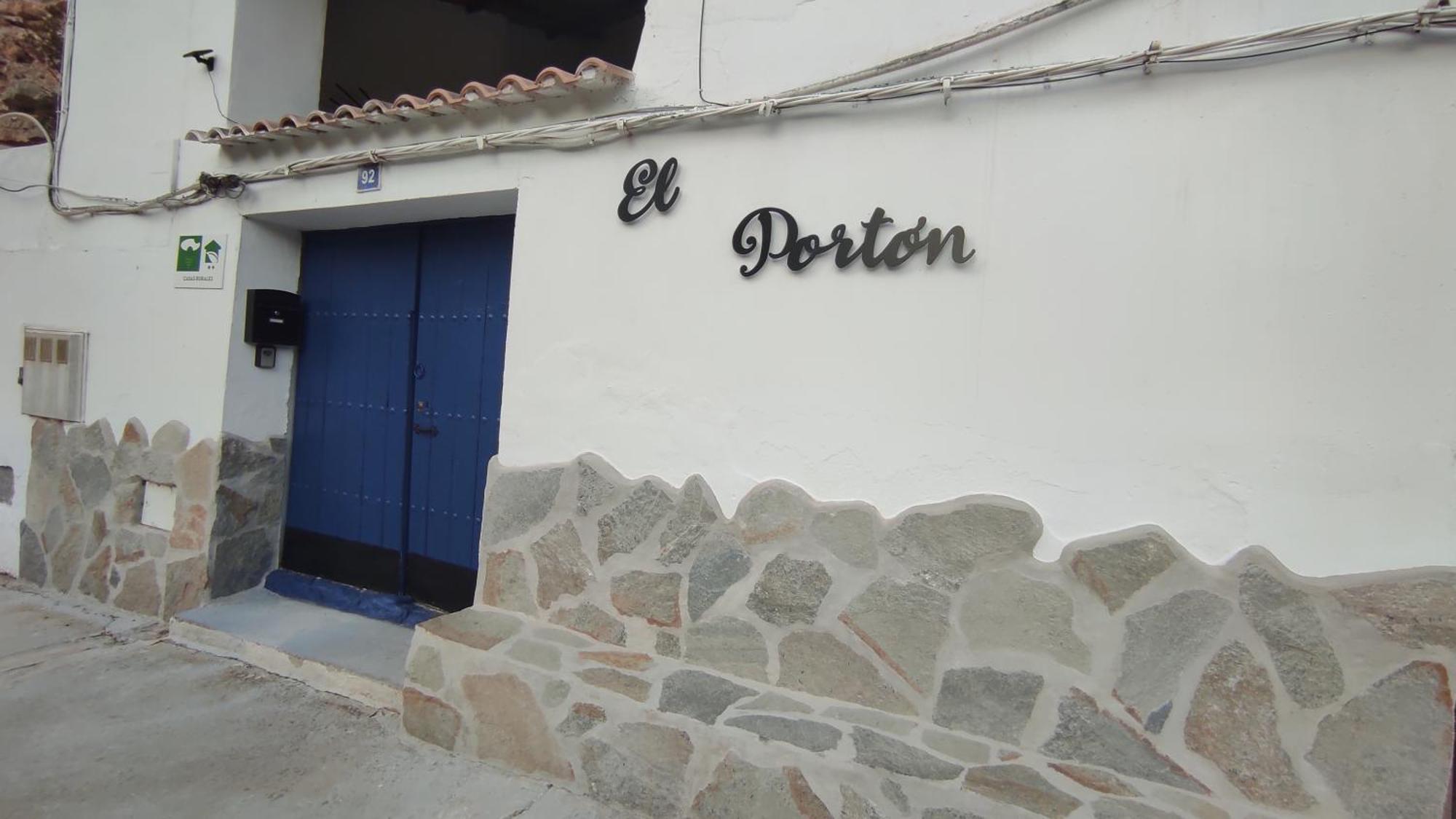 Casa Cueva El Porton Villa Alcala del Jucar Buitenkant foto